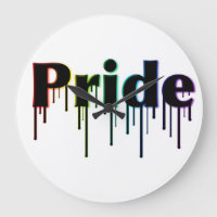 LGBT+ Pride Wall Clock
