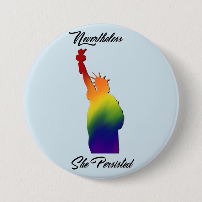 LGBT Protest Resist Equality Button (Front)