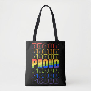 LGBT Proud Lesbian Bisexual Gay Pride Month Tote Bag
