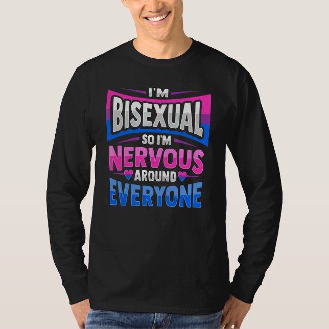 Lgbt Queer For A Bisexual T-Shirt (Front)