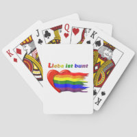 LGBT Rainbow 2 - Love Playcards