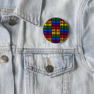 LGBT Rainbow Colors Pride 6 Cm Round Badge