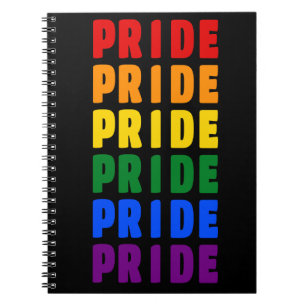 LGBT Rainbow Colours Pride Notebook