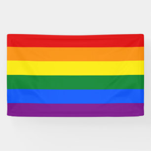 LGBT Rainbow flag Banner