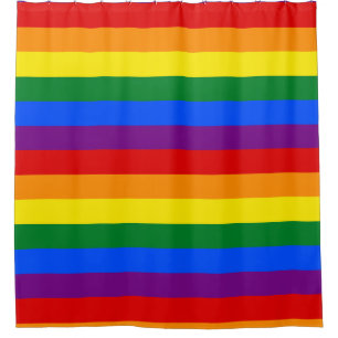 LGBT Rainbow flag Shower Curtain