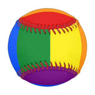 LGBT Rainbow Gay Pride Flag Baseball