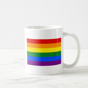 LGBT Rainbow Gay Pride Flag Coffee Mug