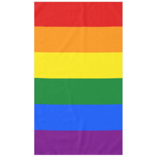 LGBT Rainbow Gay Pride Flag Tablecloth
