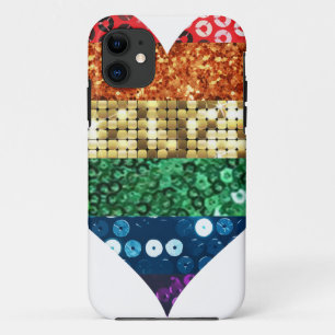 lgbt rainbow heart Case-Mate iPhone case