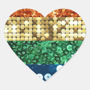 lgbt rainbow heart sticker