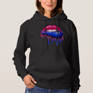 Lgbt Rainbow Lips Bisexual Pride Lgbt Gay Pride Hoodie