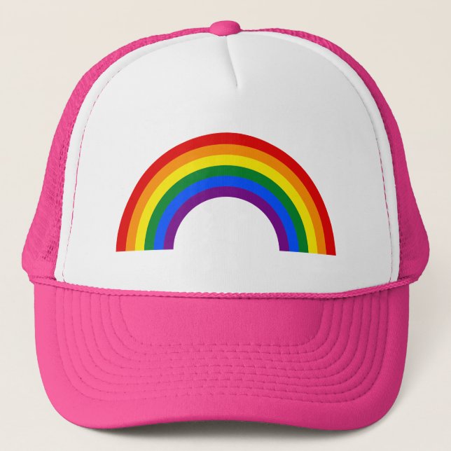 LGBT rainbow pride Hat (Front)