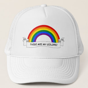 LGBT rainbow pride Mousepad Trucker Hat