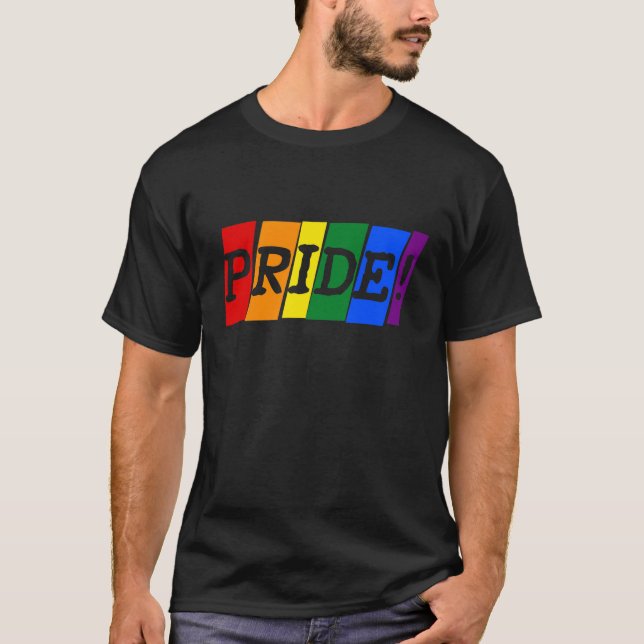LGBT rainbow pride  T-Shirt (Front)