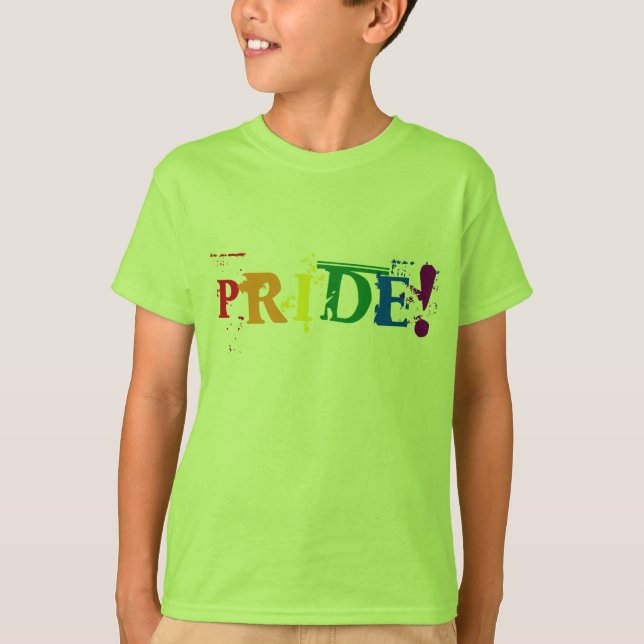LGBT rainbow pride T-Shirt (Front)