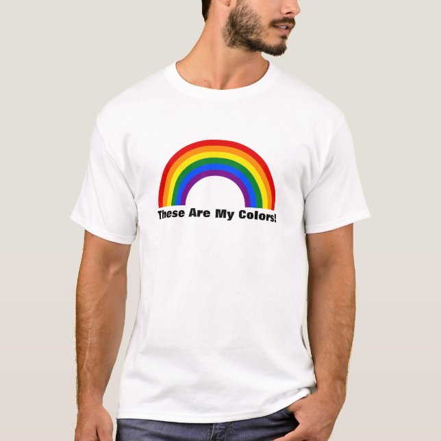 LGBT rainbow pride T-Shirt (Front)