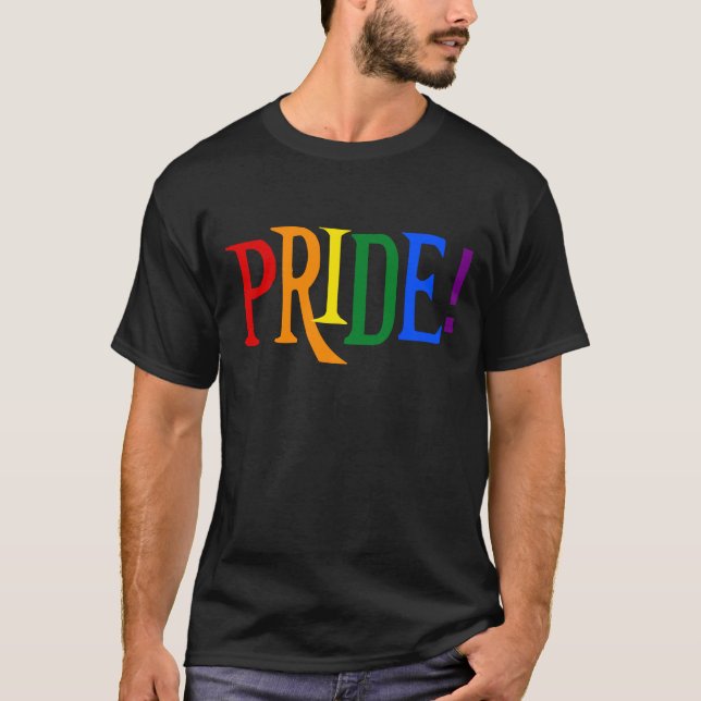 LGBT rainbow pride  T-Shirt (Front)