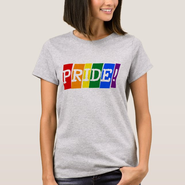 LGBT rainbow pride T-Shirt (Front)