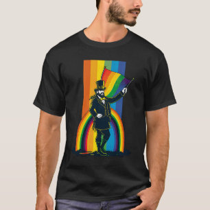LGBT Rainbow Supporter Gay St Patricks Day 2 T-Shirt