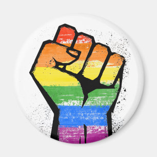 LGBT Resistance Fist Magnet