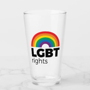 LGBT Rights Rainbow Glass