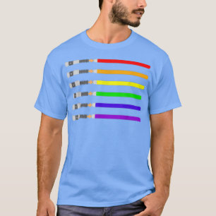 LGBT Sabre Sword Pride Movie Series T  T-Shirt