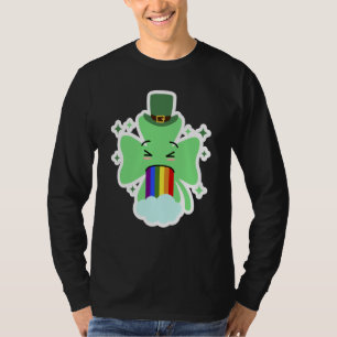 LGBT Shamrock Drinking St Patricks Paddys Day Team T-Shirt