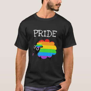 LGBT Sheep Gay Pride Rainbow LGBTQ Cute T-Shirt