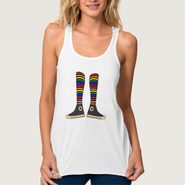 LGBT Socks Singlet (Front)