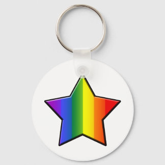 LGBT Super Star Key Ring