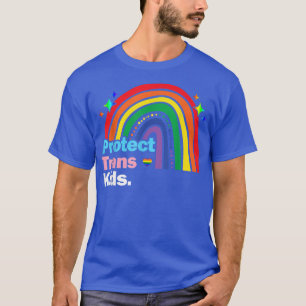 LGBT Support, Protect Trans Kid, Pride LGBT Rainbo T-Shirt
