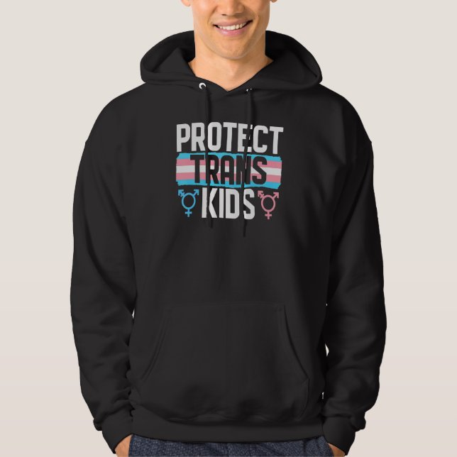Lgbt Support Protect Trans Kids Pride Month Hoodie (Front)