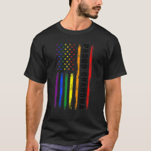 Lgbt Support Proud Grandma Lgbt Flag Grandma Lgbt  T-Shirt