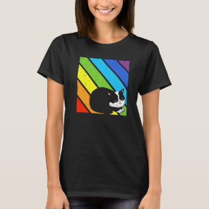 LGBT Supporter Pride Ally Cat Lover Rainbow Pride  T-Shirt