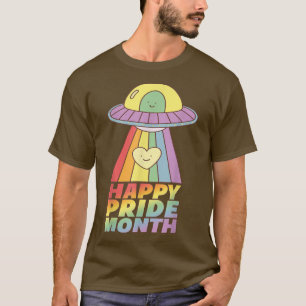 LGBT Ufo Dropped Happy Pride Month To Gay Lesbian T-Shirt