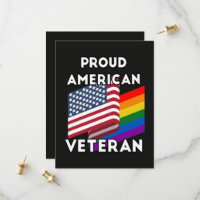Lgbt Veterans - American Flag