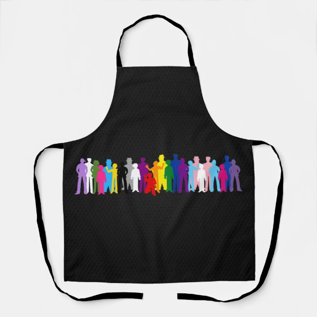 LGBT We The People design Apron (Front)