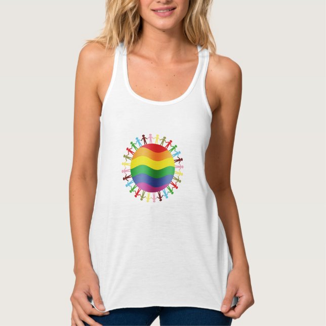 LGBT World Harmony Singlet (Front)