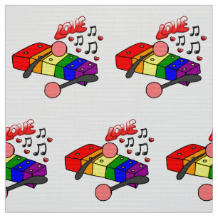 LGBT Xylophone Fabric