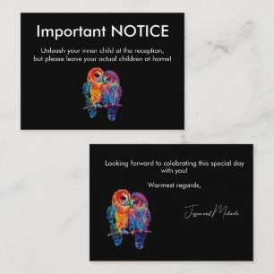 LGBTQ+ Adult - only Budget Eternal Unity Enclosure Card