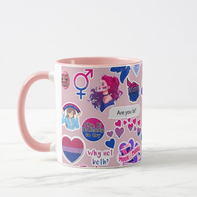 LGBTQ+ Affirmation Mug (Left)