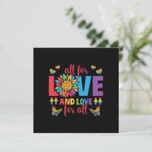 LGBTQ - All For Love and Love For All