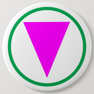 LGBTQ ally. 6 Cm Round Badge