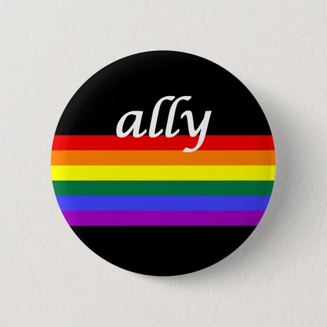 LGBTQ Ally Button (Front)