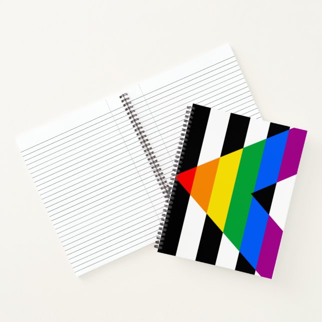 LGBTQ+ Ally Flag Notebook (Inside)