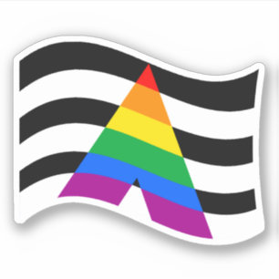 LGBTQ ALLY STICKER
