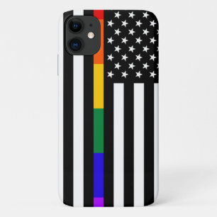 LGBTQ American Flag Case-Mate iPhone Case
