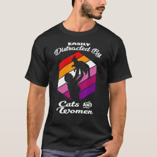 LGBTQ Animal Lesbian Cat Homosexual Girl Rainbow T-Shirt
