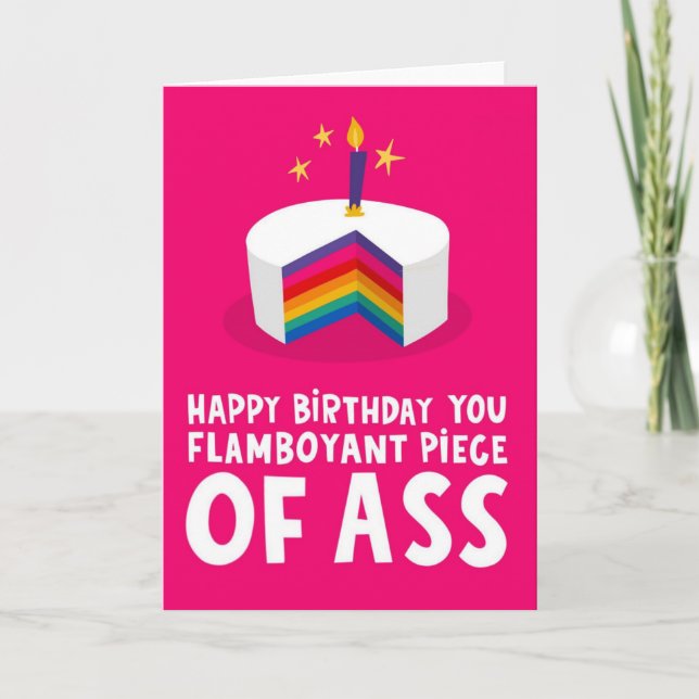 LGBTQ Birthday Card  (Front)