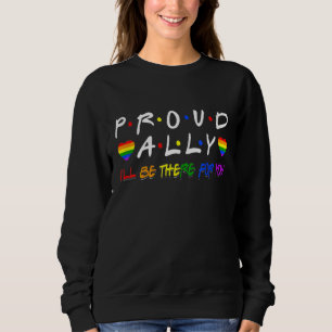 Lgbtq Black Pride Proud Ally Lesbian Gay Bi Trans  Sweatshirt